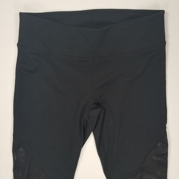 Fabletics Mesh Animal Print Leggings Sz S Black - Picture 2 of 8